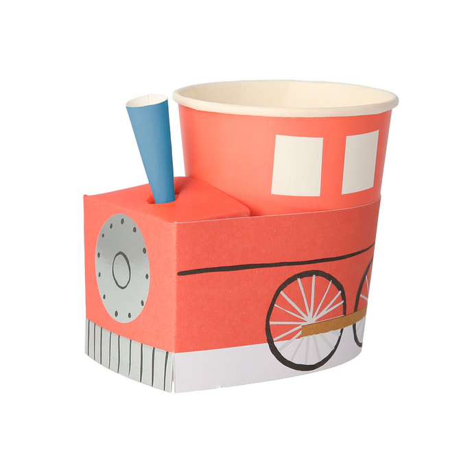 Train Cups (8pk)