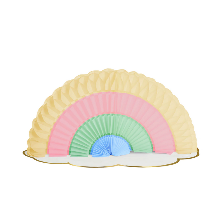 Honeycomb Rainbow Decorations (pk3)