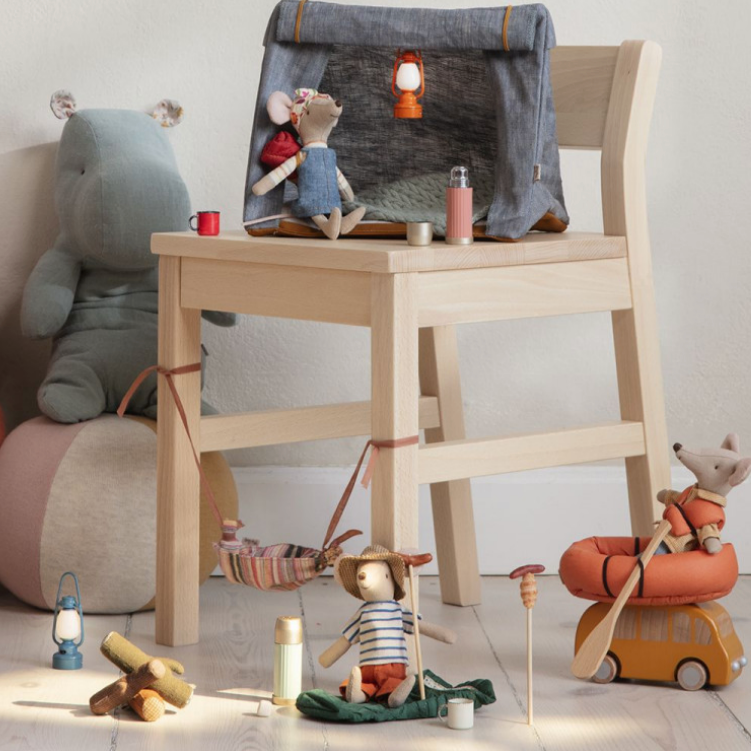 Thermos and Cups - soft coral