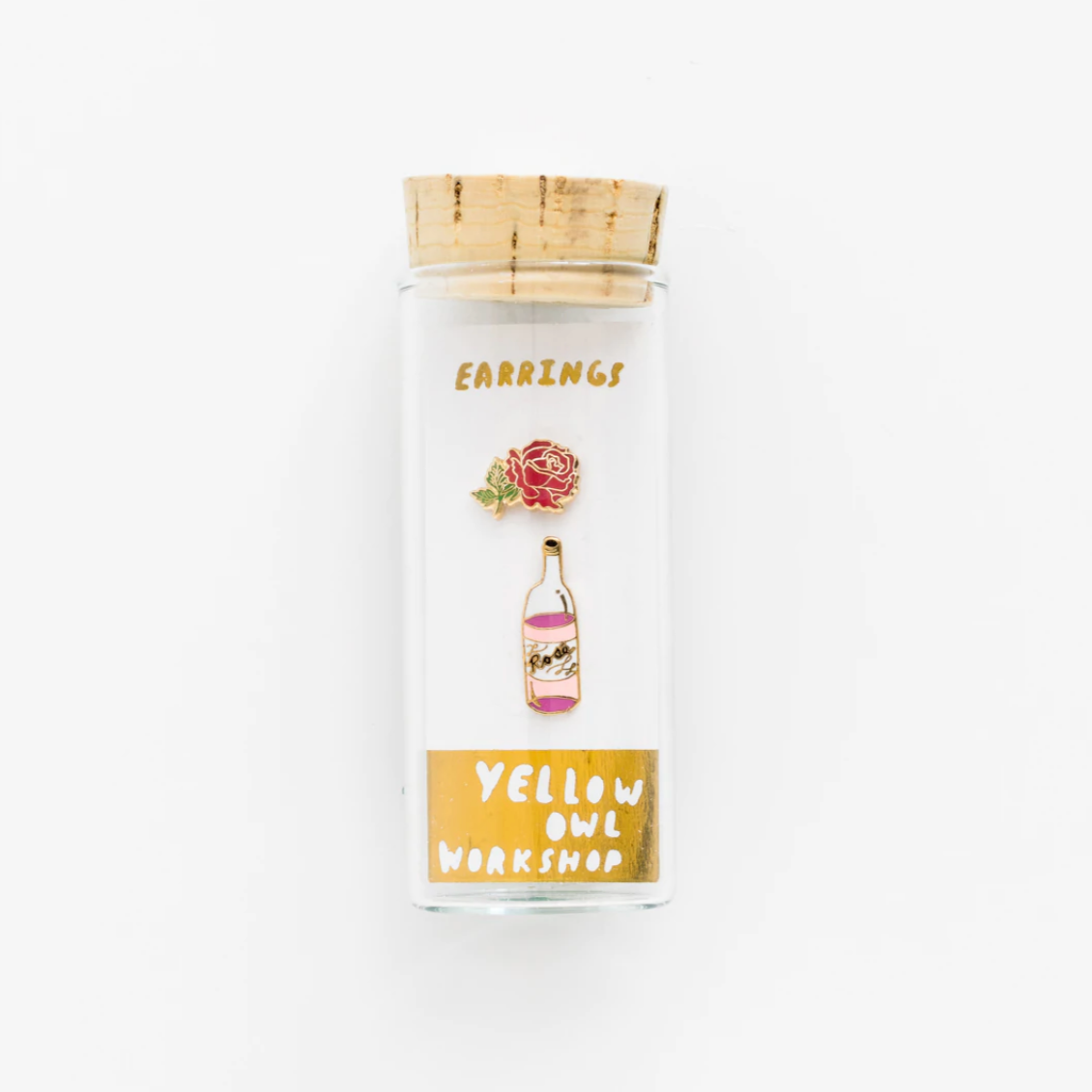 Rosé & Rose Earrings