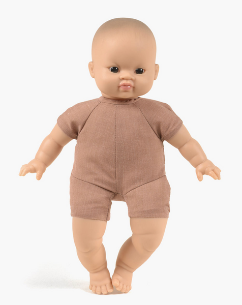 Minikane Baby Doll - Mattéo -brown eyes 28cm/11in