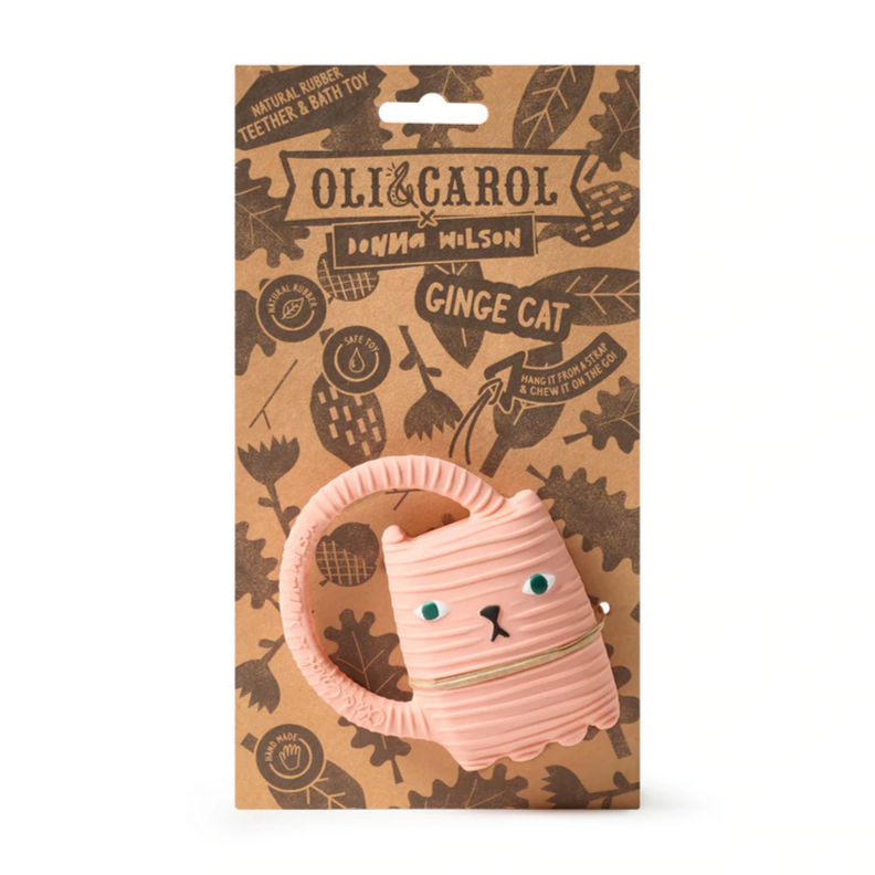 GINGE CAT, Oli&Carol x Donna Wilson Teether