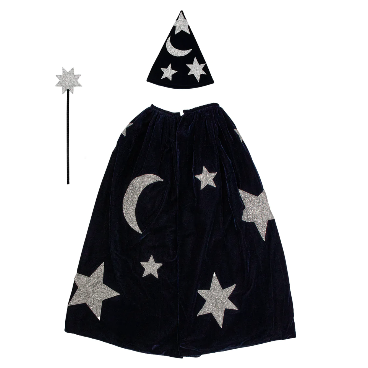 Blue Velvet Wizard/Witch Costume