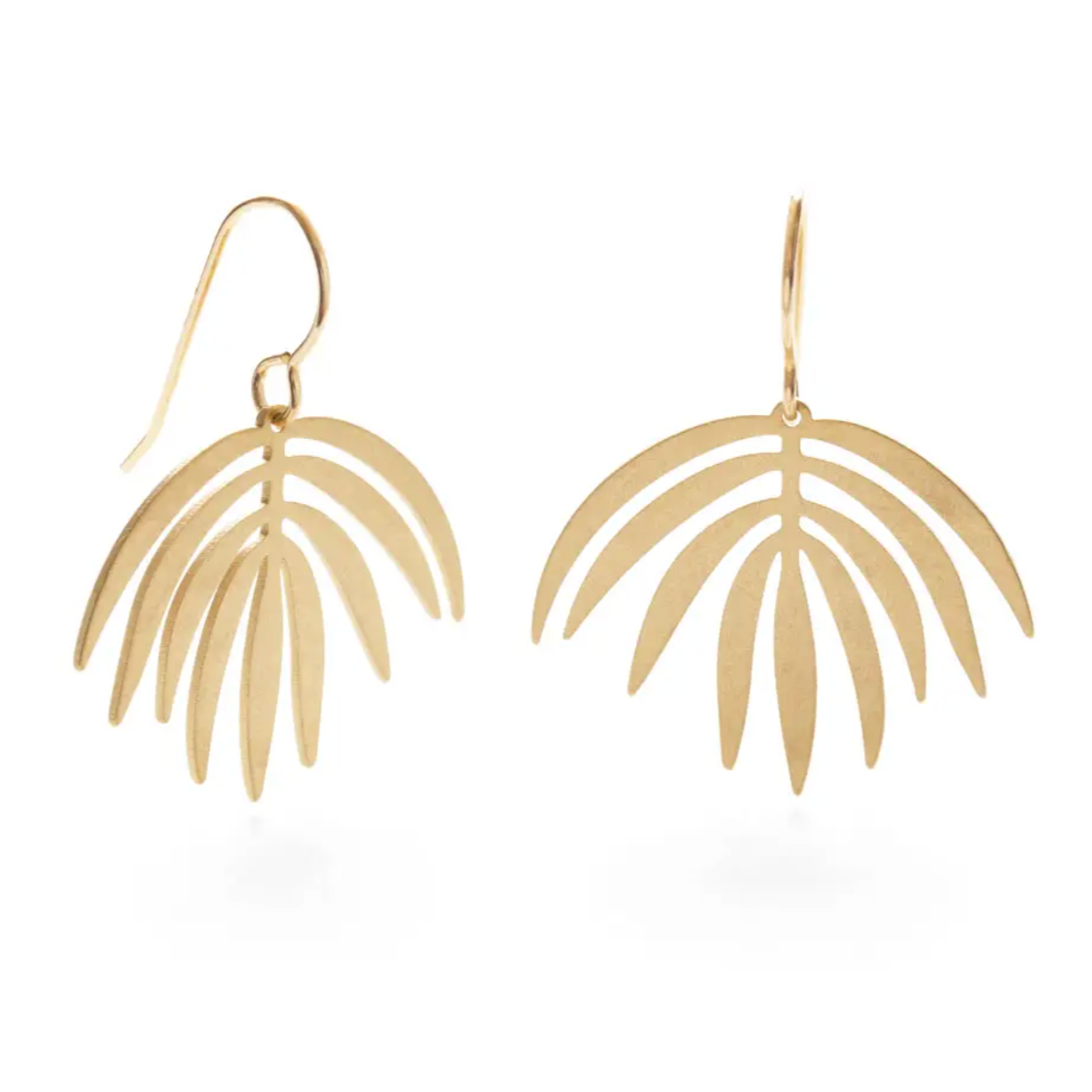 Palm Frond Earrings