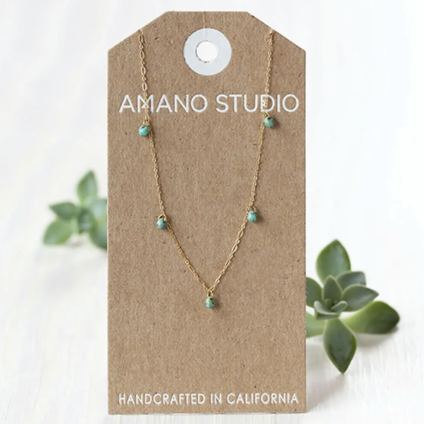 Five Graces Necklace- turquoise