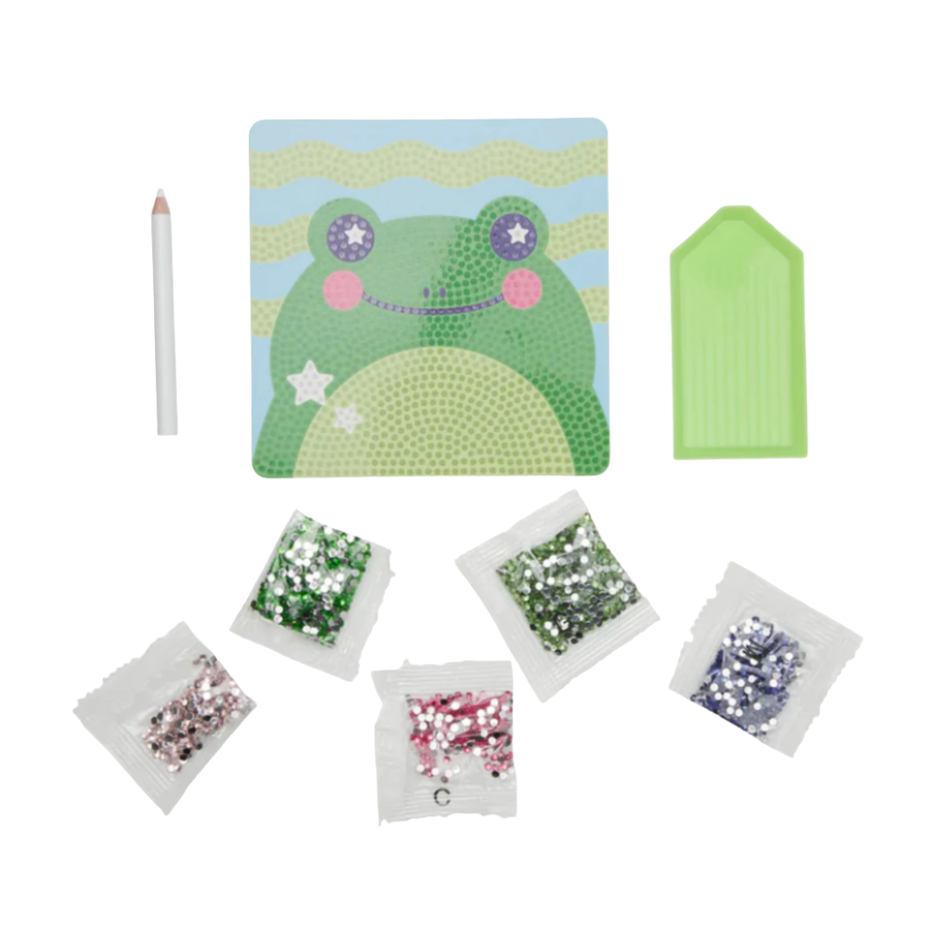 Razzle Dazzle diy Gem Art Kit - funny frog