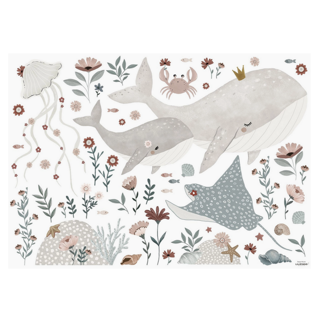 Under The Sea Wall Decals
