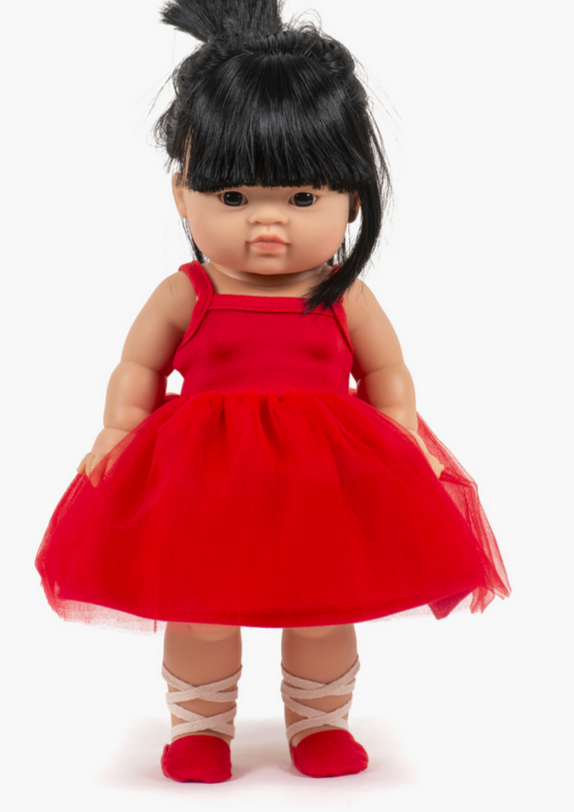 Red Ballet Shoes -34cm/13.5in dolls