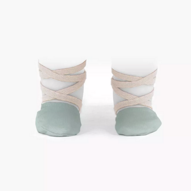 Fern Green Ballet Shoes -34cm/13.5in dolls