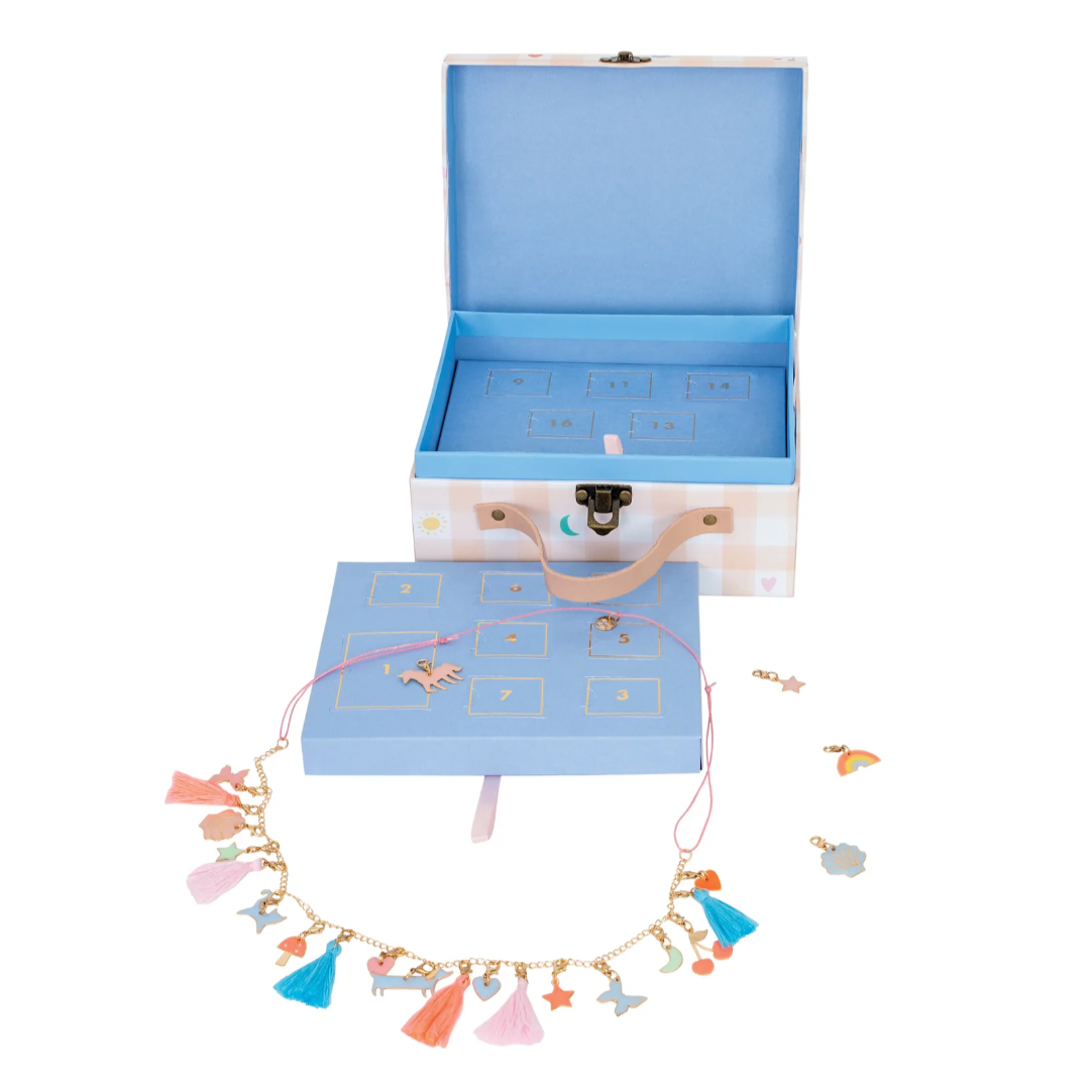 Enamel Charm Necklace Advent Calendar