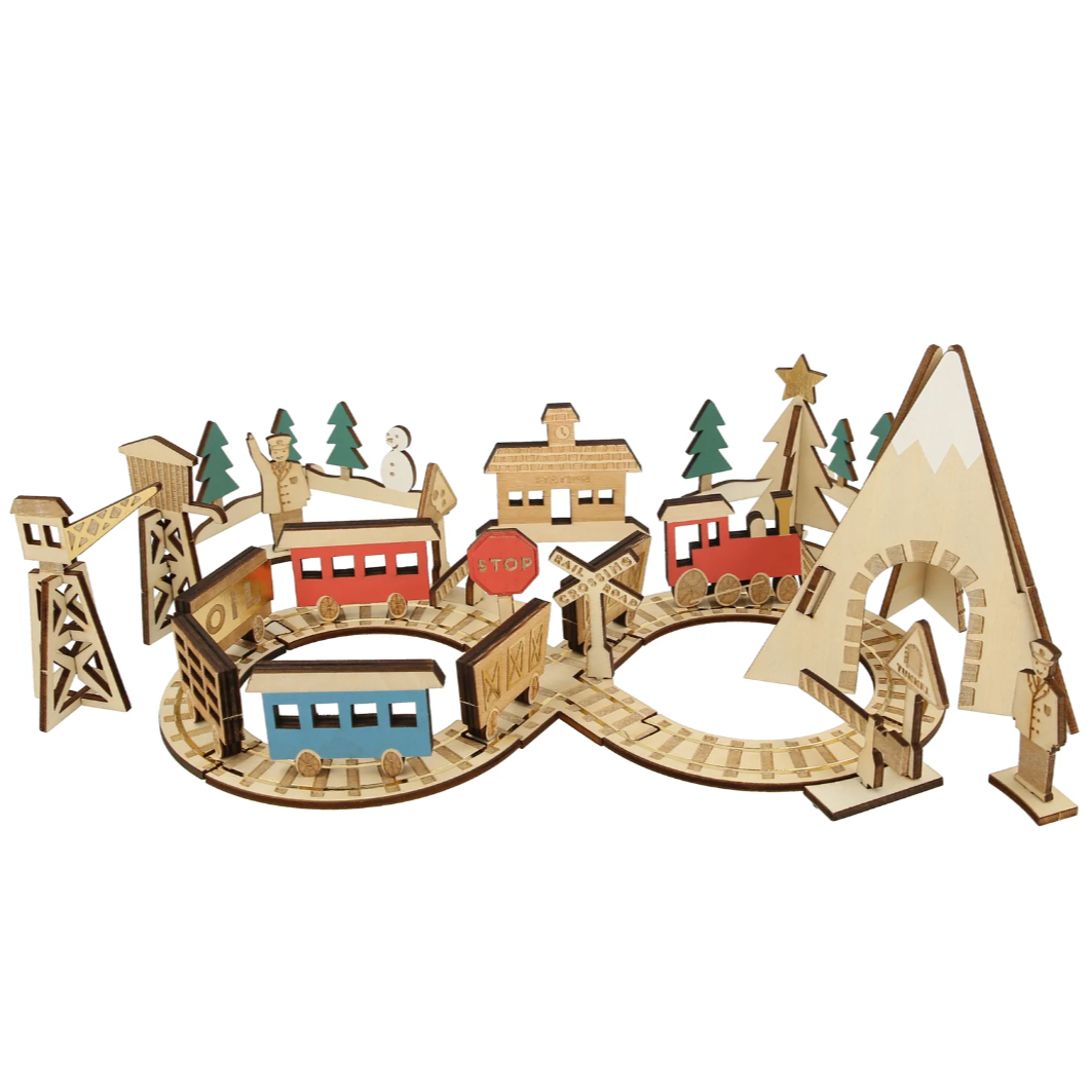 Railway Train Advent Calendar