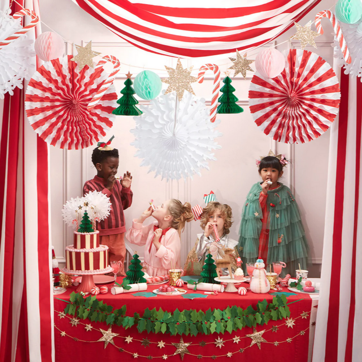 Christmas Honeycomb Garland
