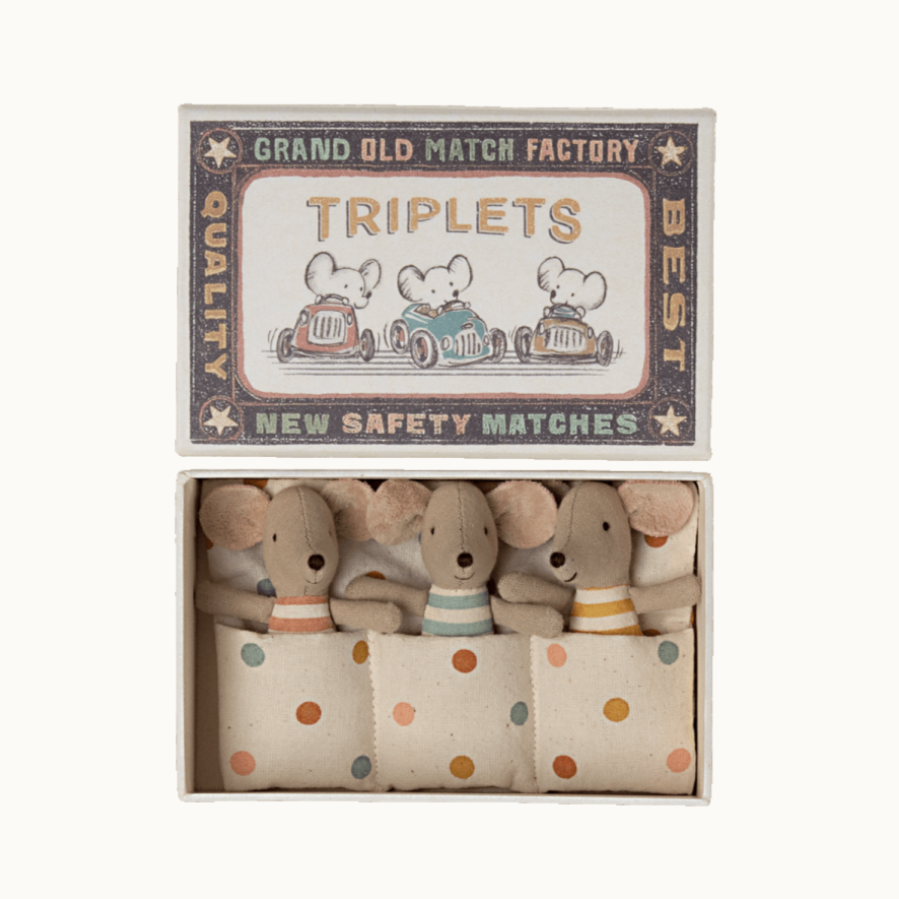 Baby Triplets in a Box