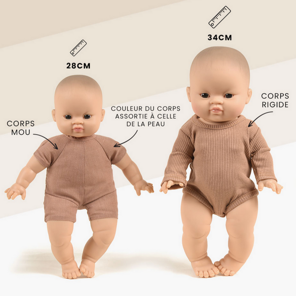 Minikane Baby Doll - Ondine -carmel eyes 28cm/11in