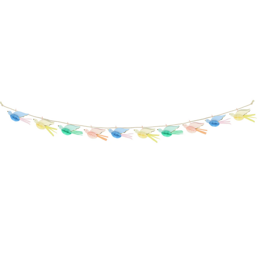 Honeycomb Bird Garland