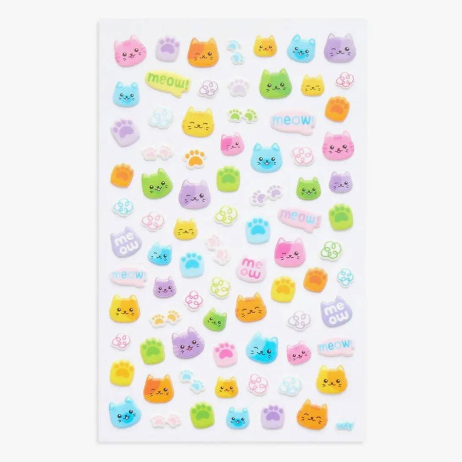 Stickiville Stickers - Colorful Cats