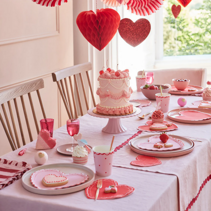 Lacy Heart Cups (8pk)