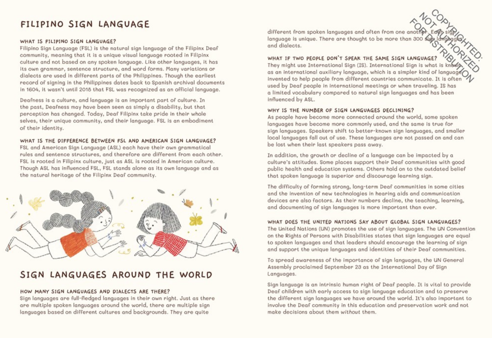 Dancing Hands: A Story of Friendship in Filipino Sign Language