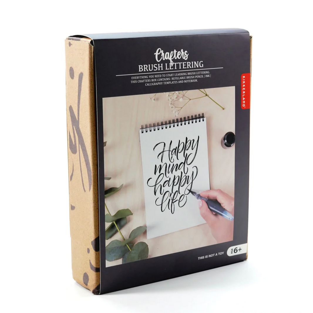 Crafters Brush Lettering Kit
