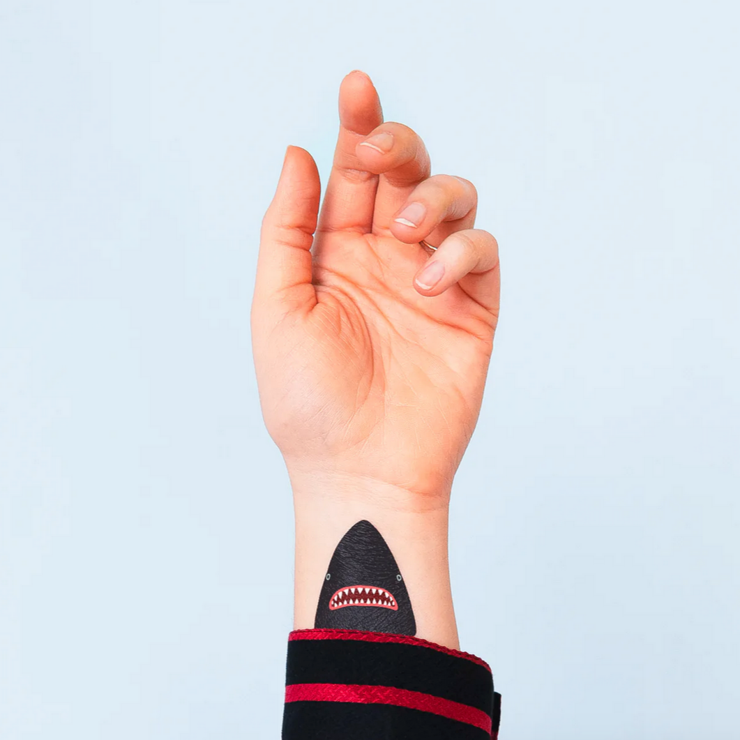 Shark Tattoo Pair  -Lorien Stern