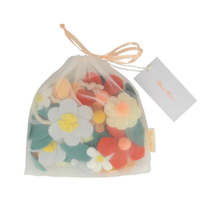 Felt Flower Garland
