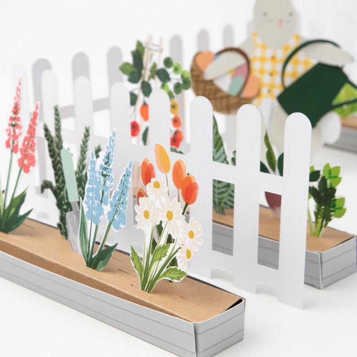 Bunny Paper Play Garden