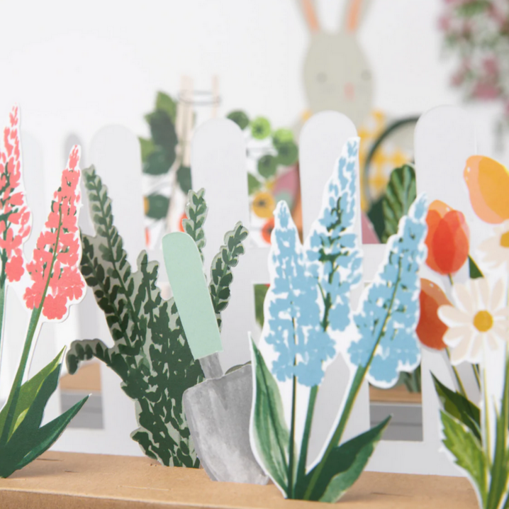 Bunny Paper Play Garden