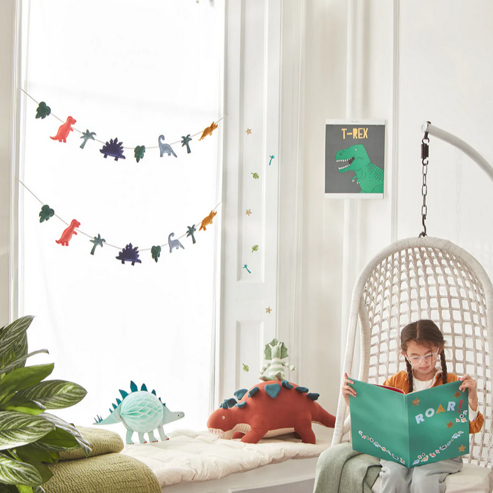 Organic Triceratops Knitted Toy -small