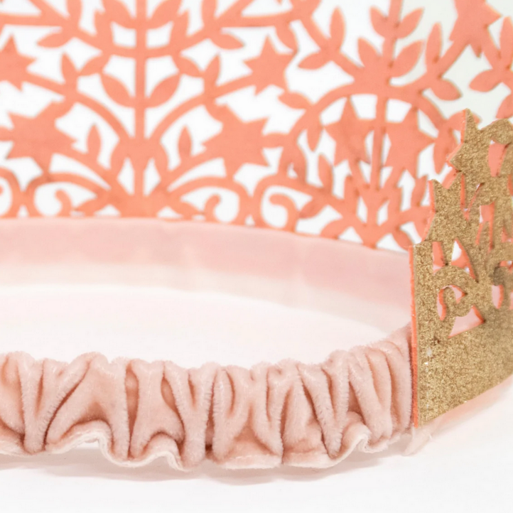 Glitter Fabric Star Crown