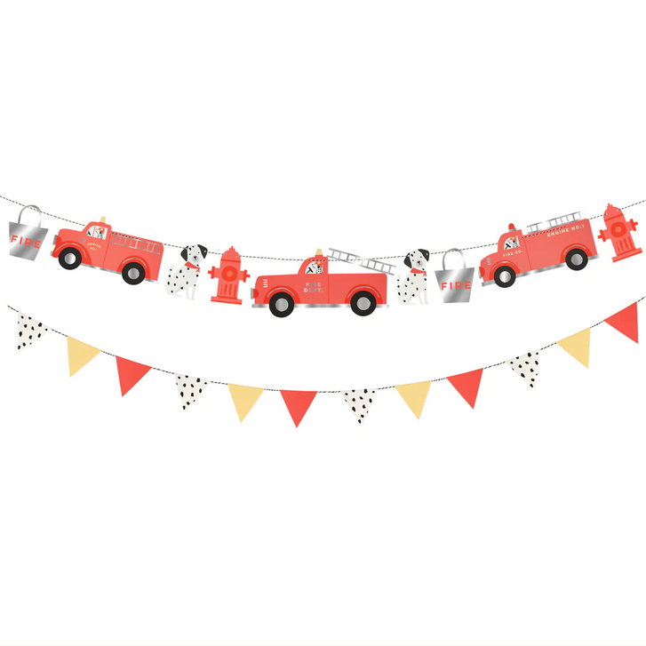 Fire Truck Garland