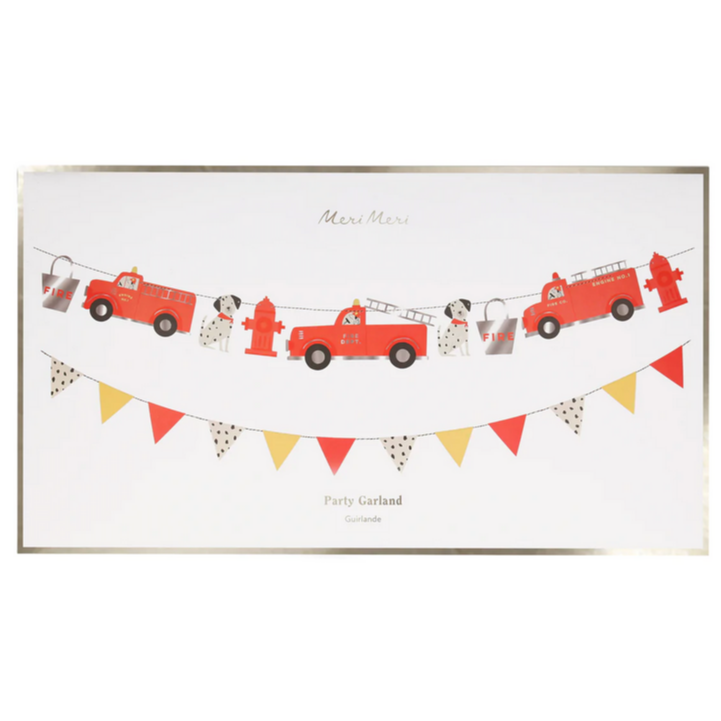 Fire Truck Garland