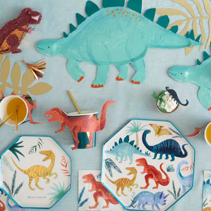Stegosaurus Platters (4pk)