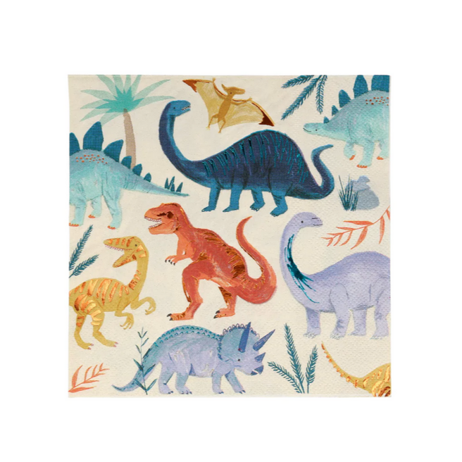 Dinosaur Kingdom Large Napkins (16pk)