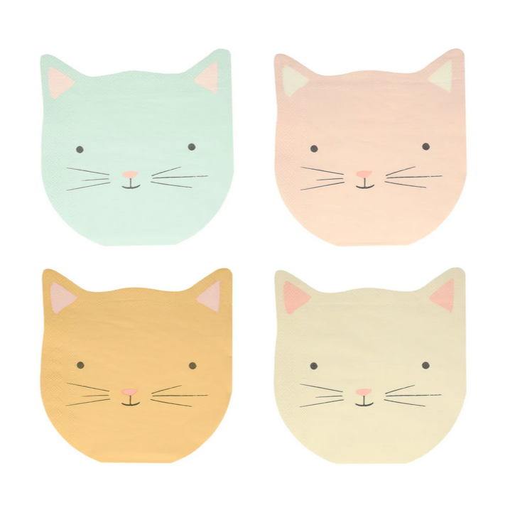 Cute Kitten Napkins (pk16)