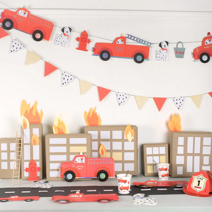 Fire Truck Cups (8pk)