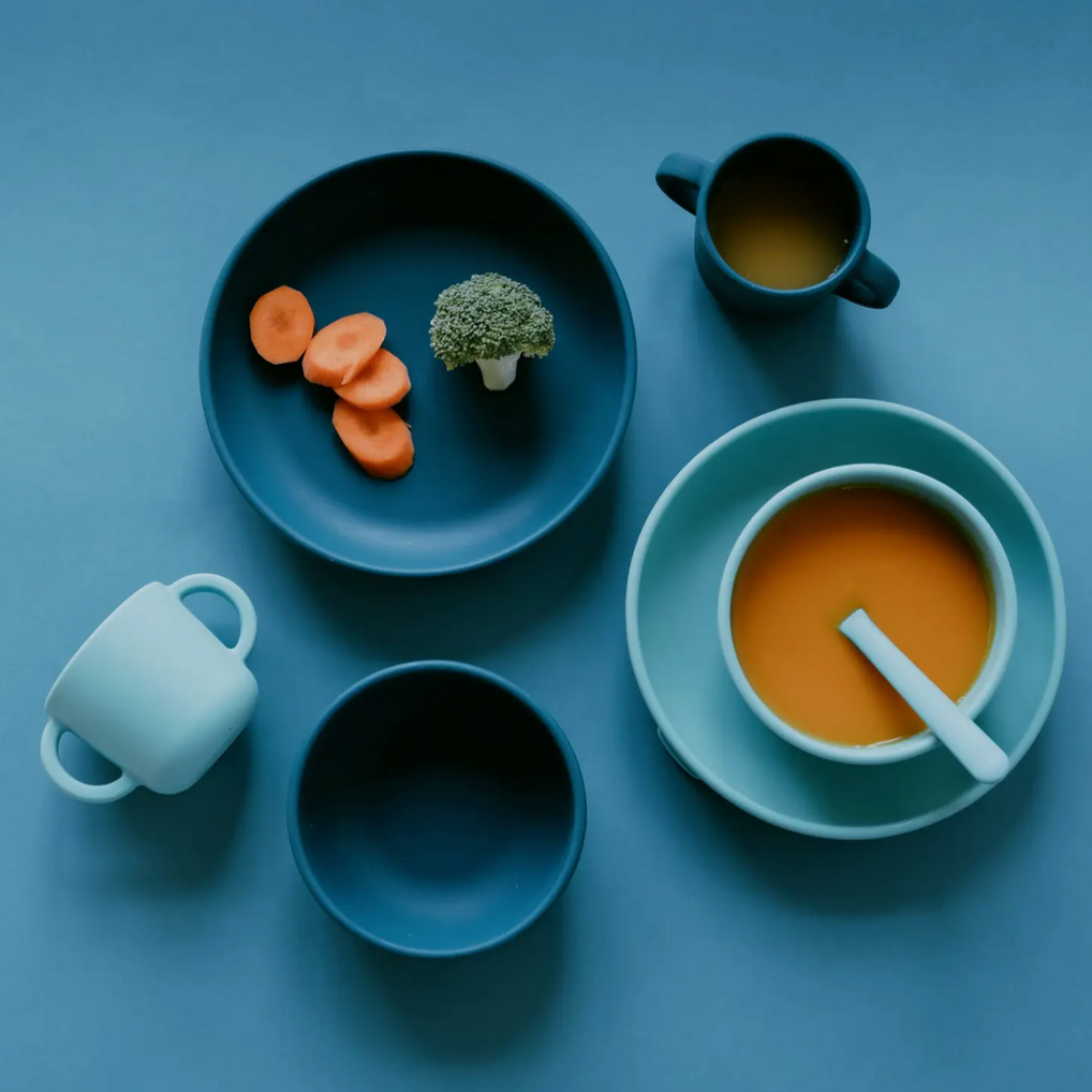 Silicone Spoon Set - blue abyss, lagoon