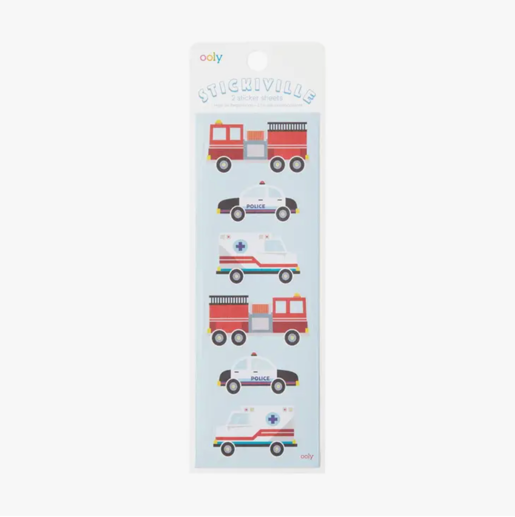 Stickiville Helping Vehicles