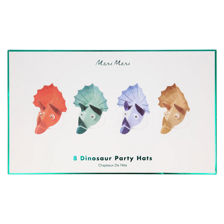 Dinosaur Kingdom Party Hats (8pk)