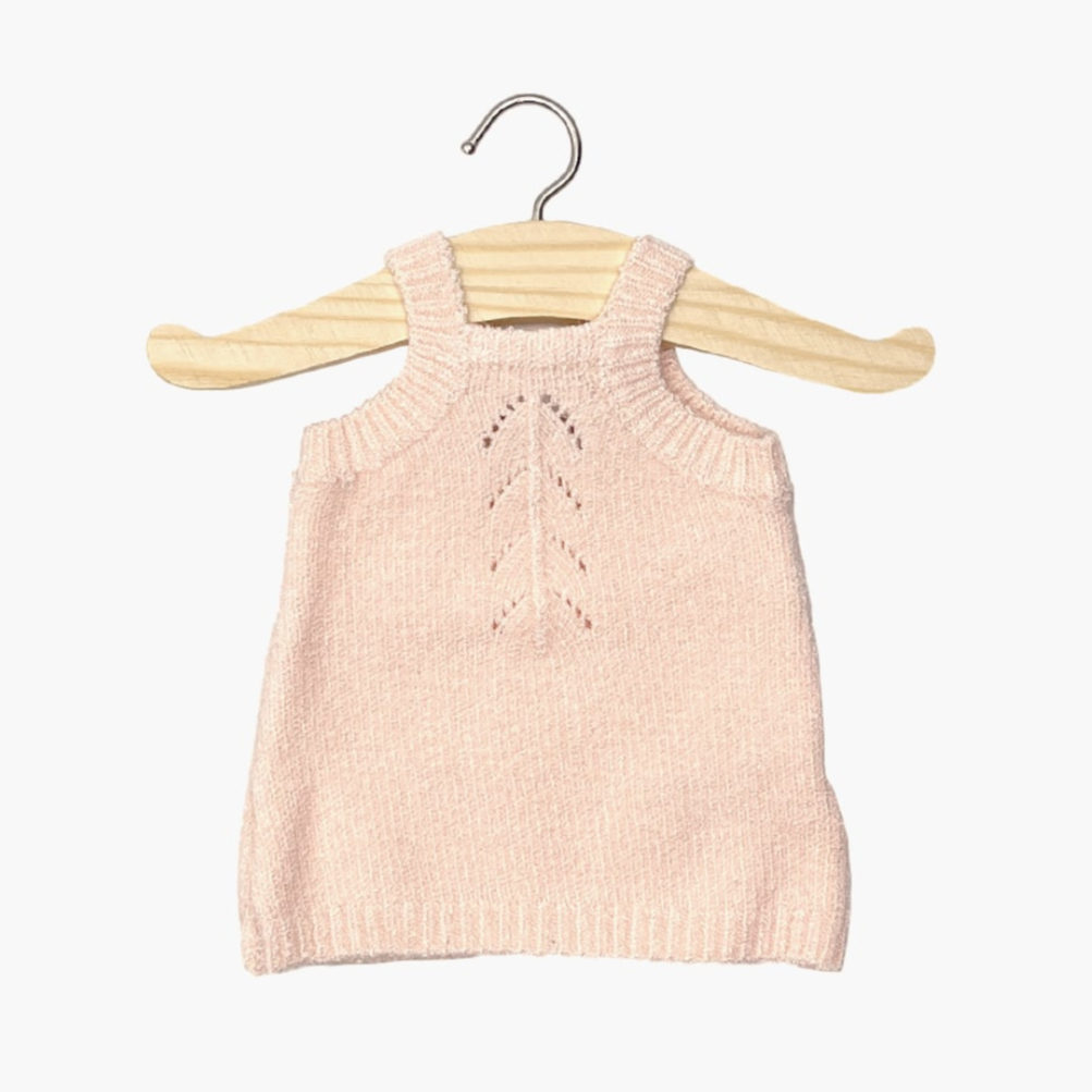 Baby Doll Pink Gisèle Knit Dress -34cm/13.5in dolls