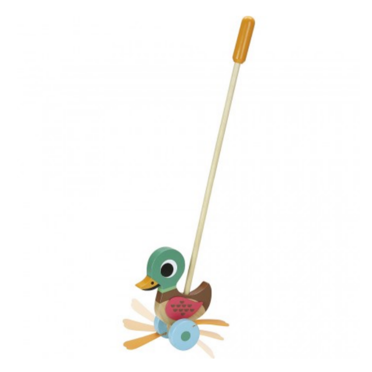 Duck Push Toy by Ingela P. Arrhenius 2yrs TANTRUM