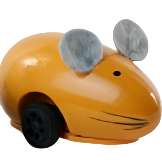 Friction Wooden Mouse