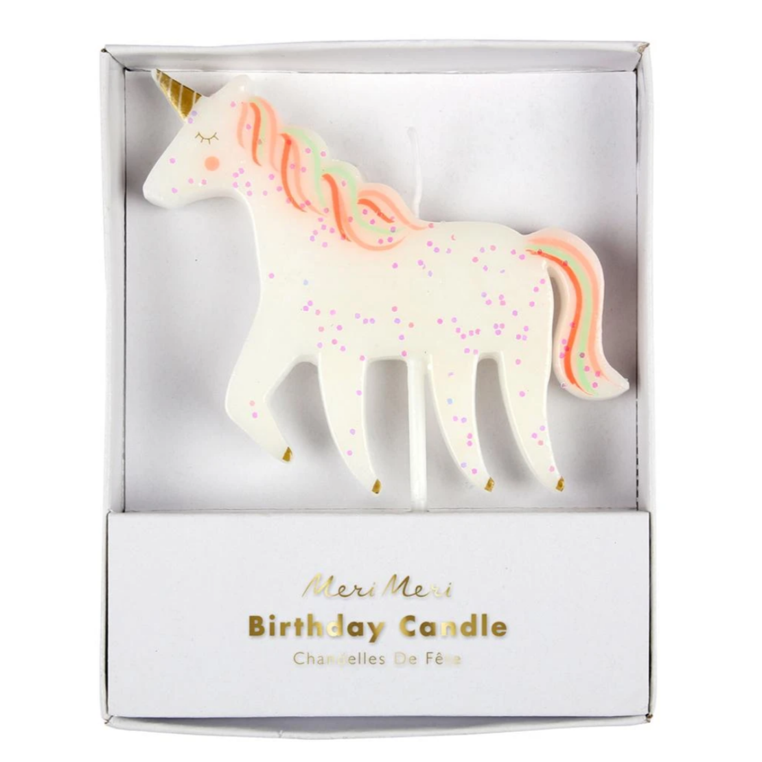 Unicorn Glitter Candle