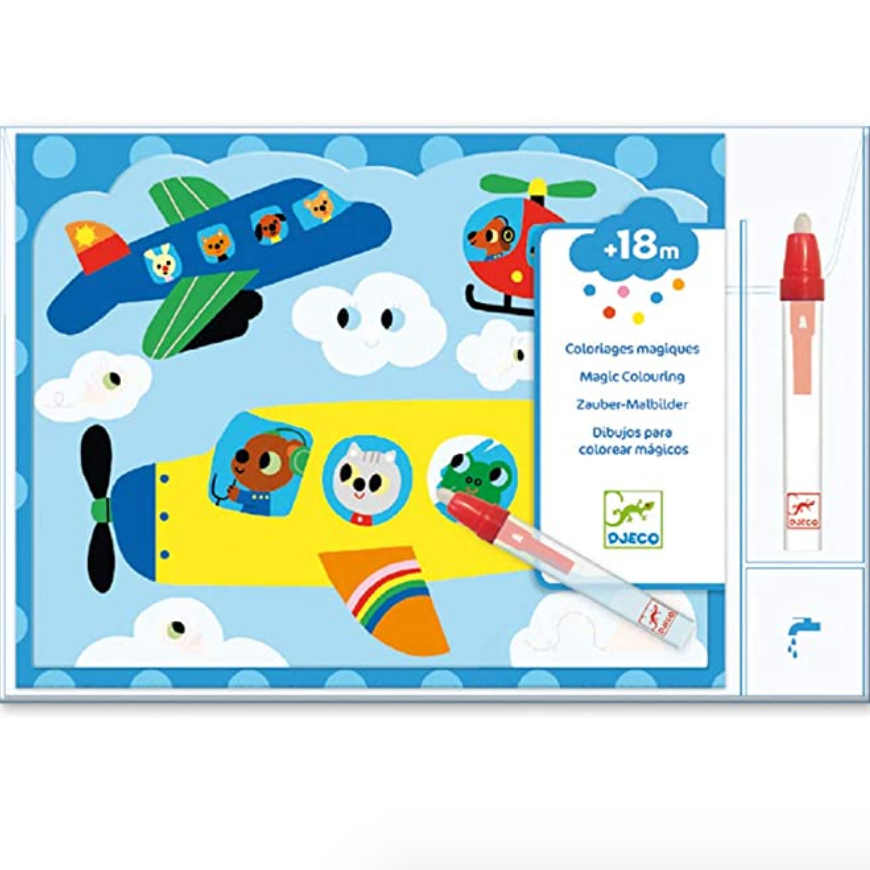 Up In The Air Hidden Sky Magic Coloring Kit