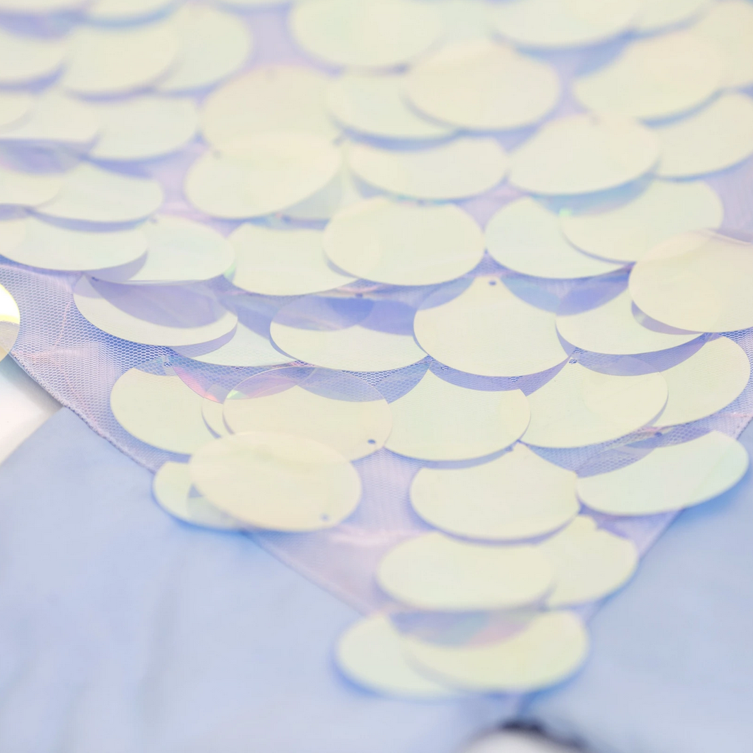 closeup of sequins