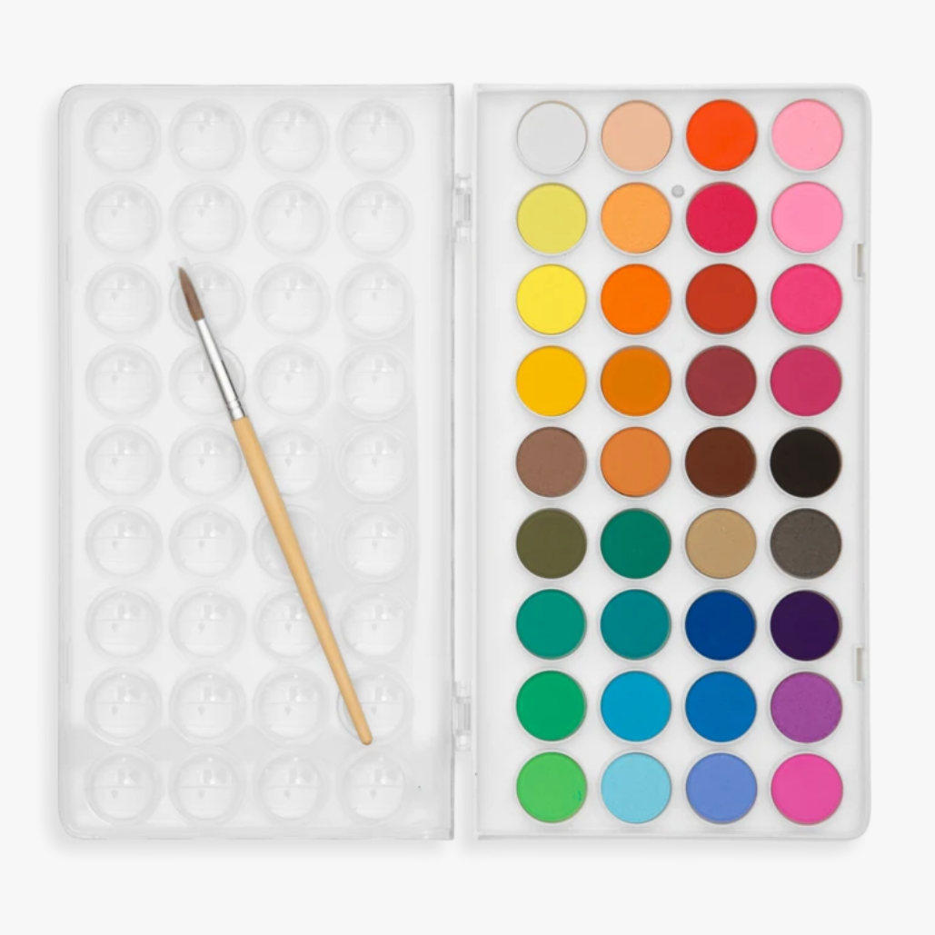 picture of open paint set