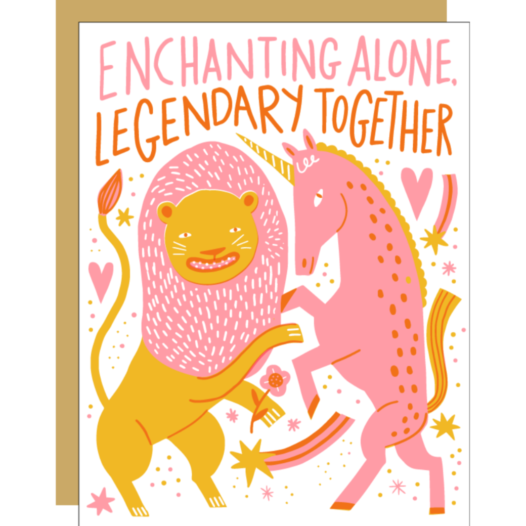 Legendary Together Greeting Card