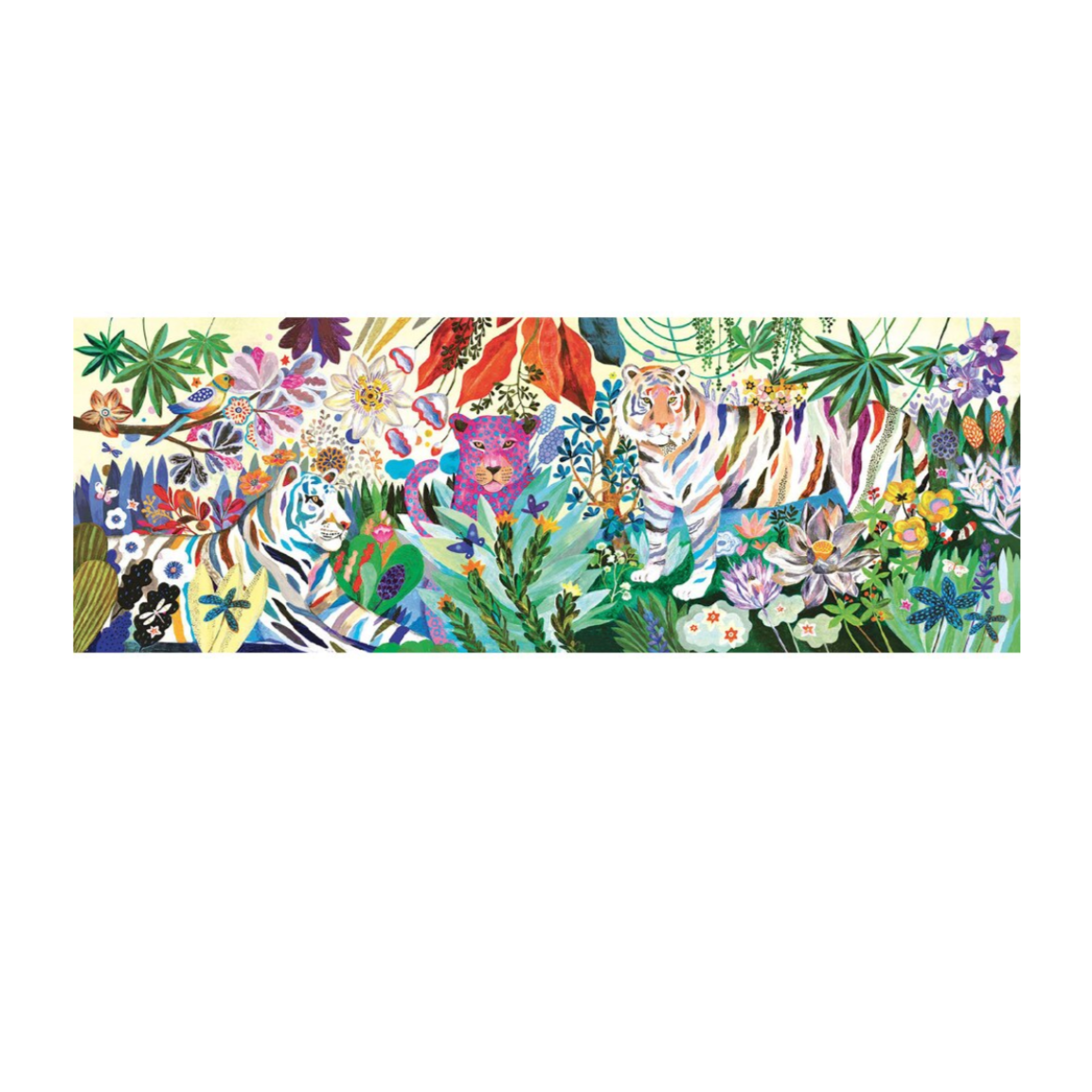 Rainbow Tigers Puzzle -1000pcs