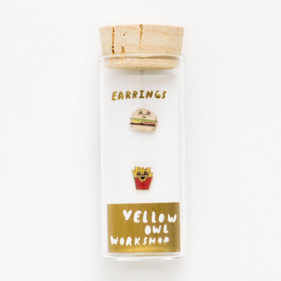 Burger & Fries Earrings
