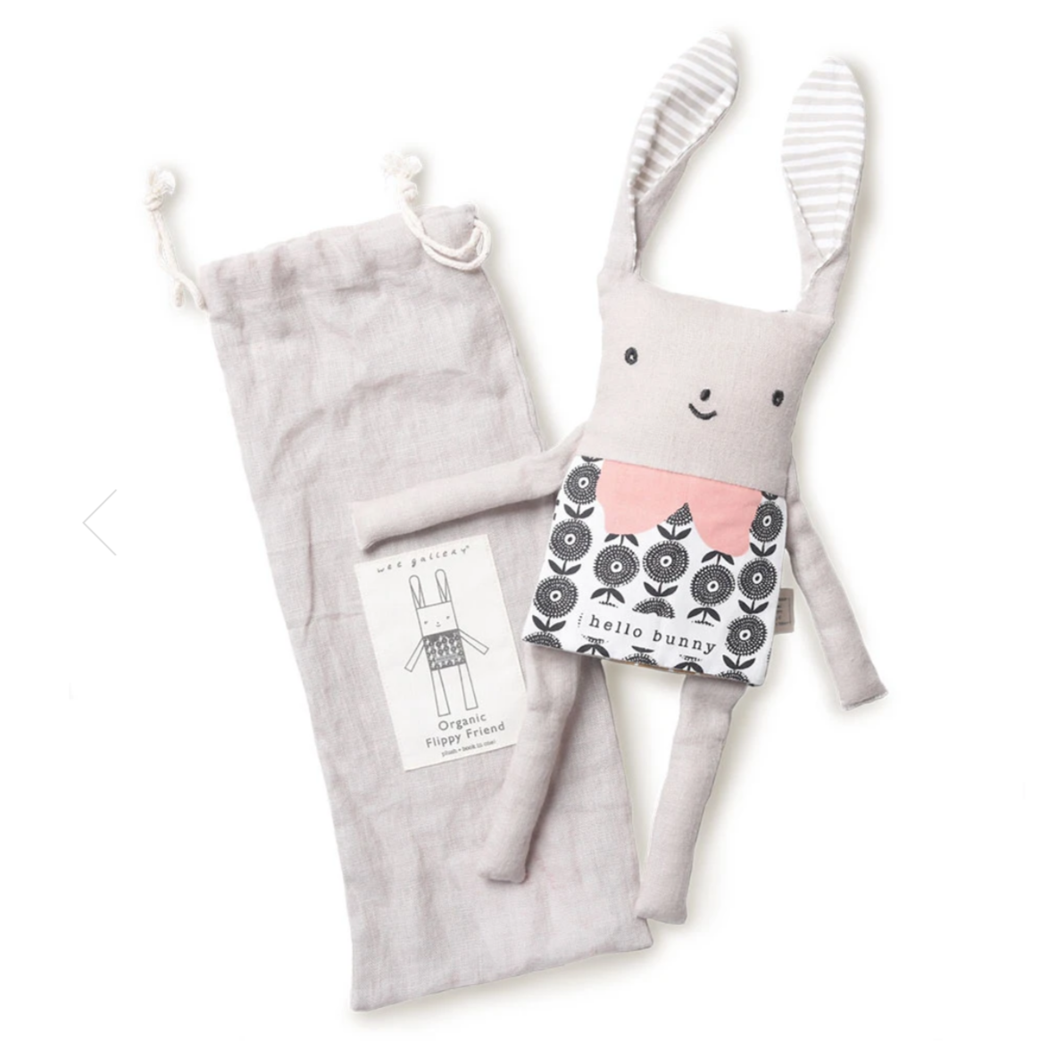 Organic Bunny Flippy Friend