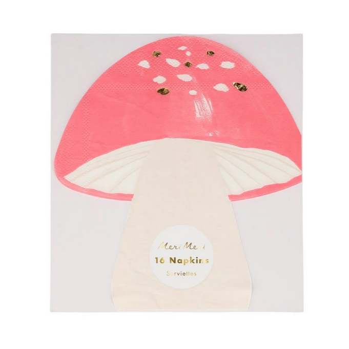 Fairy Toadstool Napkins (pk16)